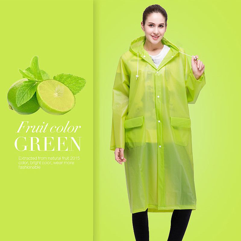 Portable Raincoats Rain Poncho with Hoods and Sleeves, fashion Rain Coats for women/men&amp;Rain Wears