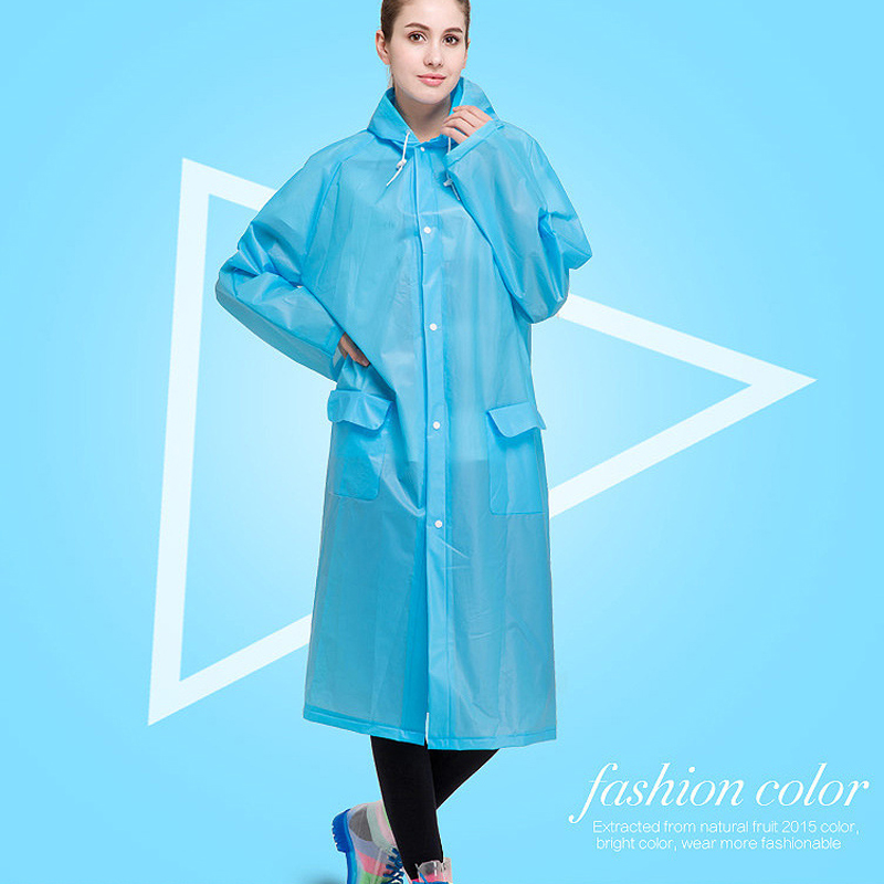 Portable Raincoats Rain Poncho with Hoods and Sleeves, fashion Rain Coats for women/men&amp;Rain Wears