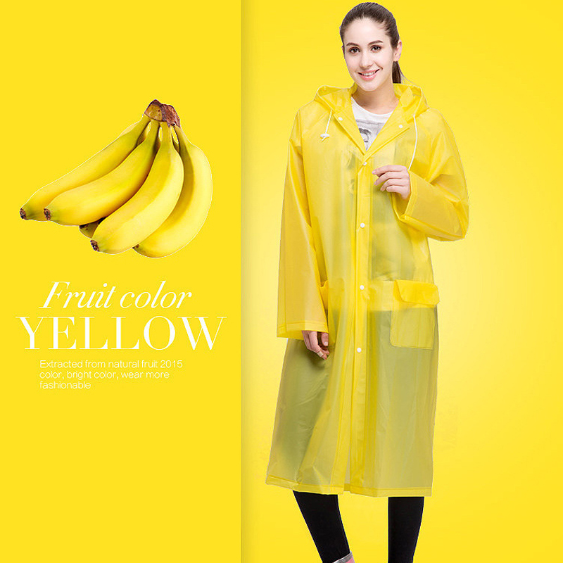 Portable Raincoats Rain Poncho with Hoods and Sleeves, fashion Rain Coats for women/men&amp;Rain Wears