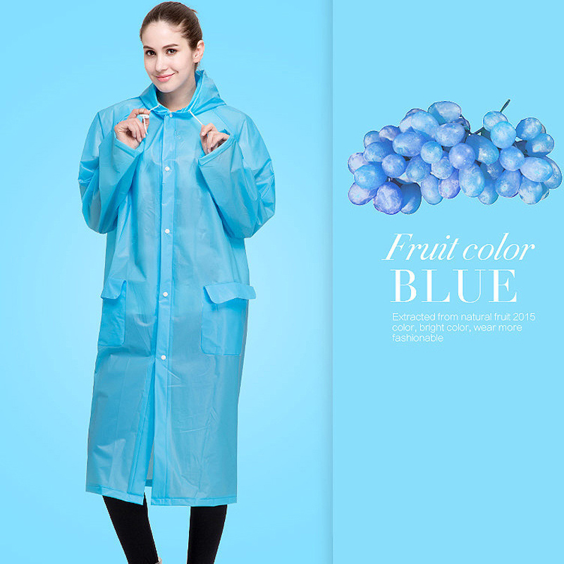 Portable Raincoats Rain Poncho with Hoods and Sleeves, fashion Rain Coats for women/men&amp;Rain Wears