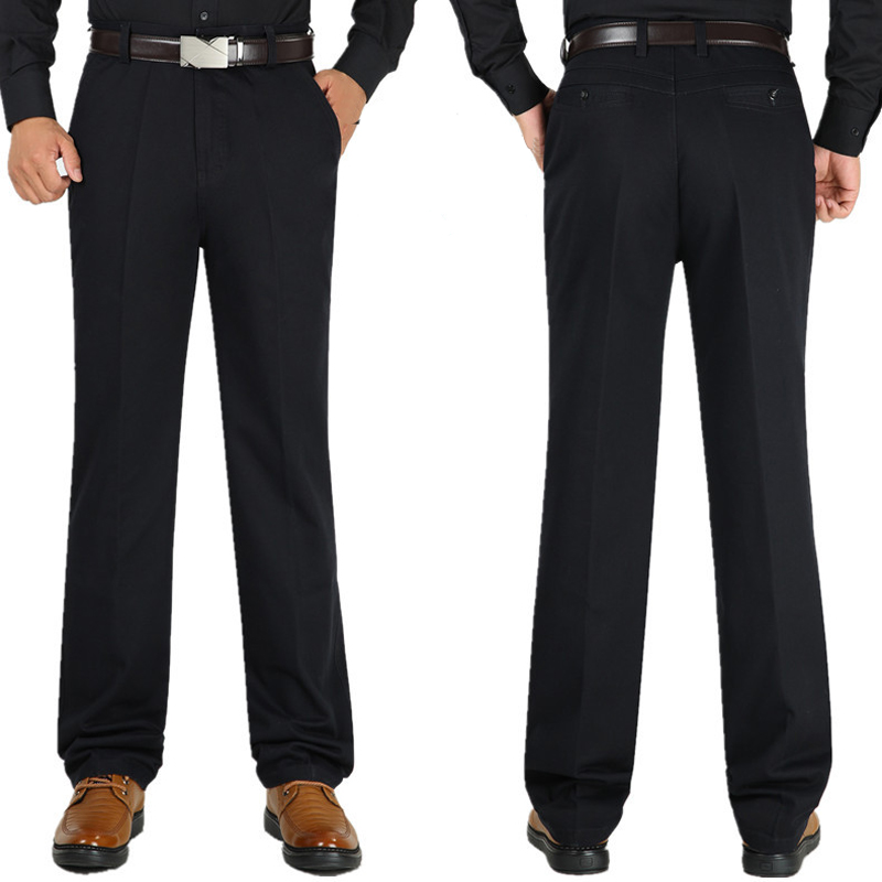 Men&apos;s Classical Pant&amp;Trousers Khaki Work To Weekend Plain Front Pant for party/Business men Clothes