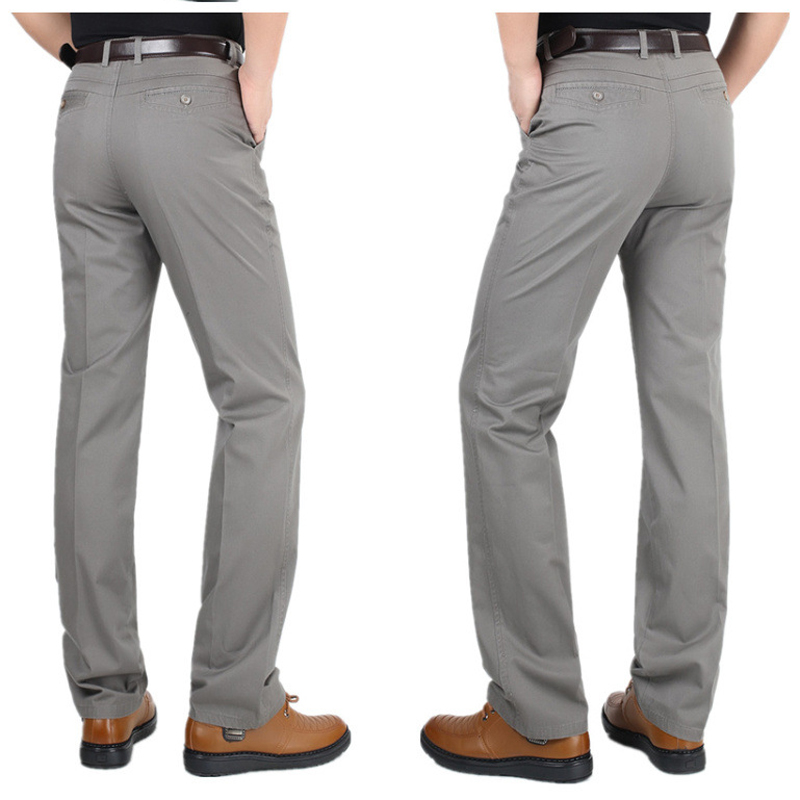 Men&apos;s Classical Pant&amp;Trousers Khaki Work To Weekend Plain Front Pant for party/Business men Clothes