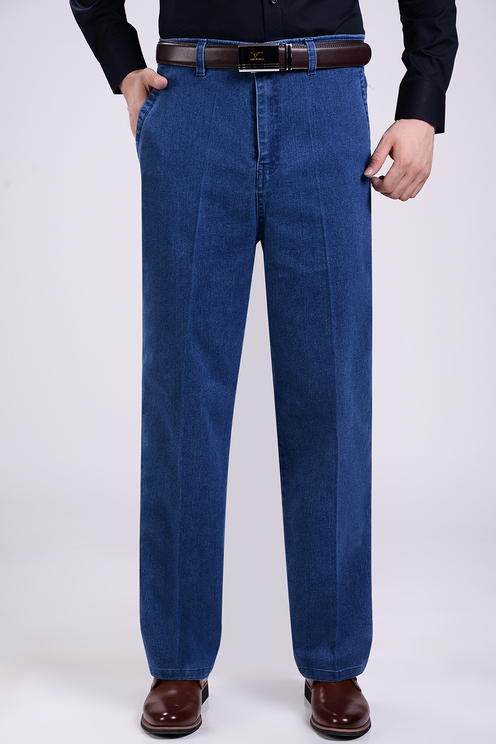 Men&apos;s Classic Loose Trousers for causal&amp;business, soft long plant Men&apos;s denim jeans, Men&apos;s Clothes