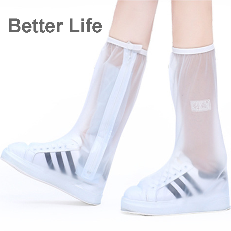 High tube Waterproof Rain Boots Shoes Covers,long tube rainproof non-slip wear-resistant for rainy
