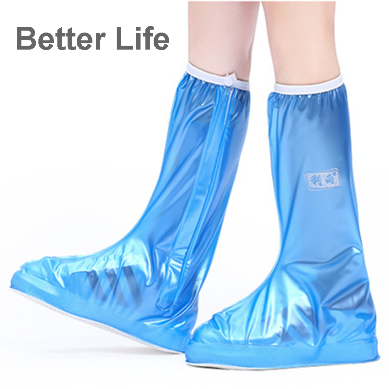 High tube Waterproof Rain Boots Shoes Covers,long tube rainproof non-slip wear-resistant for rainy