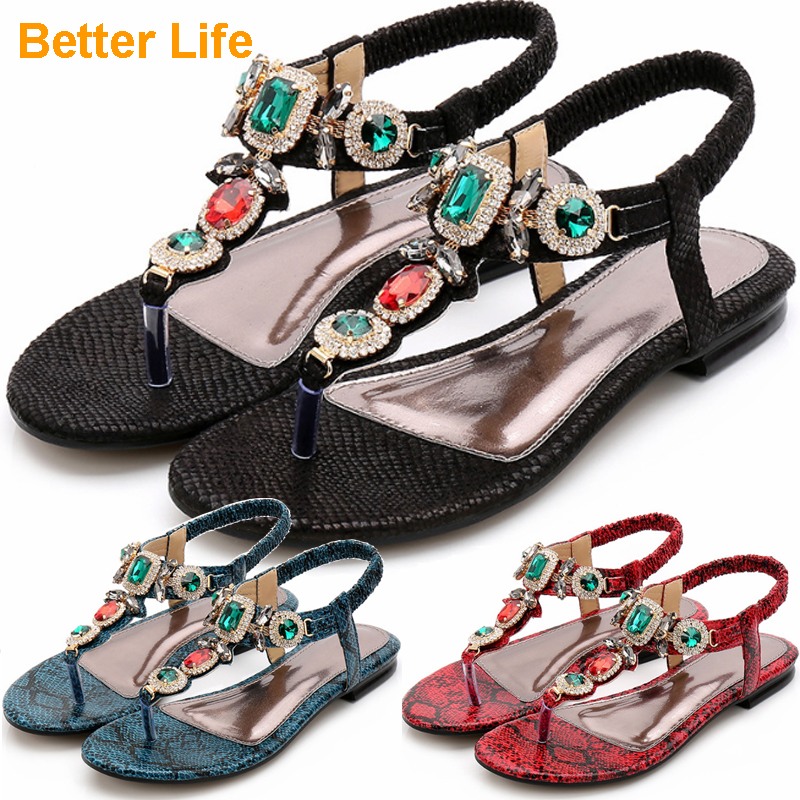 Maasai Sandal Gorgeous Rite Ladies Tong Flat Sandals Soft Comfort Women&apos;s Court Shoes Slip on feet