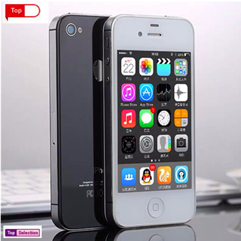Refurbished Smartphone  iphone 4s 16GB Cellphone Phones iPhones Apple Phone Ram Charger Cover Gift