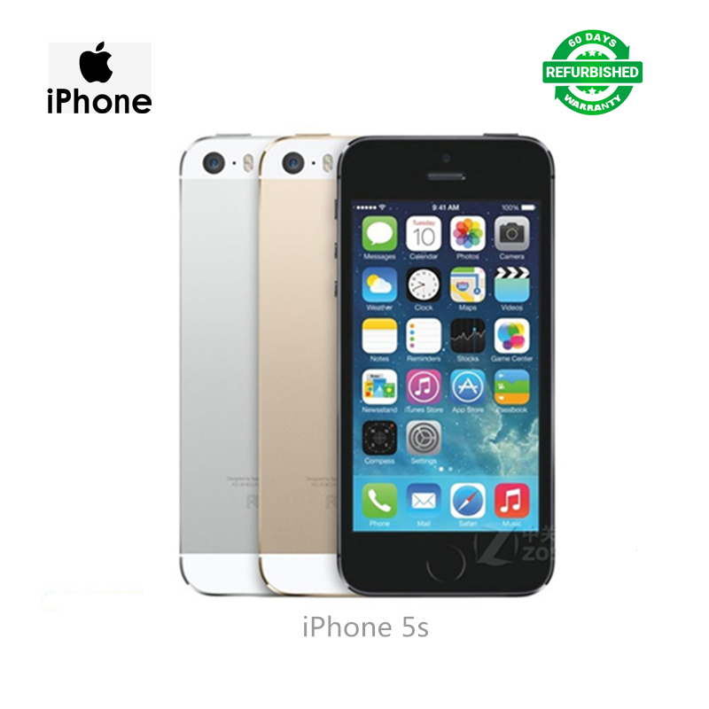 Refurbished  iphone 5s 16GB with Fingerprint  Unlock Cell Phones 4G  iphones iphone5s  Smart Apple Phone