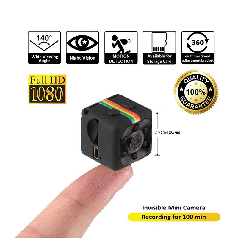 Mini Action Camera Sport DV 1080P Infrared Night Vision Monitor Concealed Camera Video Recorder