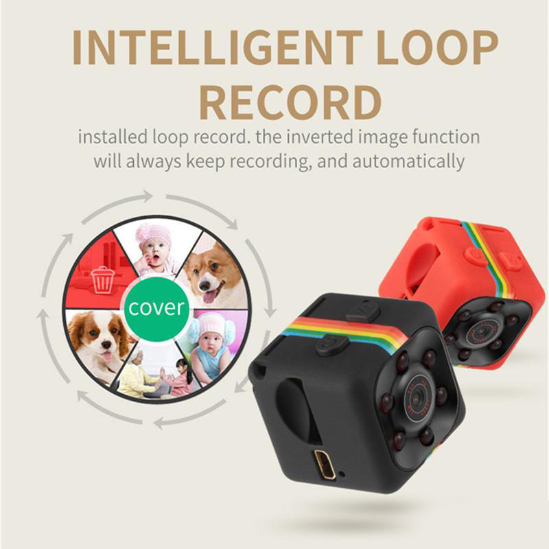 Mini Action Camera Sport DV 1080P Infrared Night Vision Monitor Concealed Camera Video Recorder