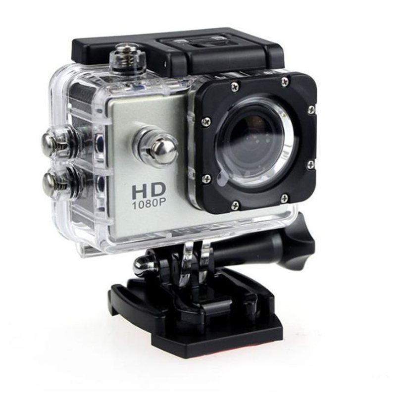 Full HD Digital Sport Camera 2 Inch Screen Under Waterproof 30M DV Recording Mini Bicycle Video Cam