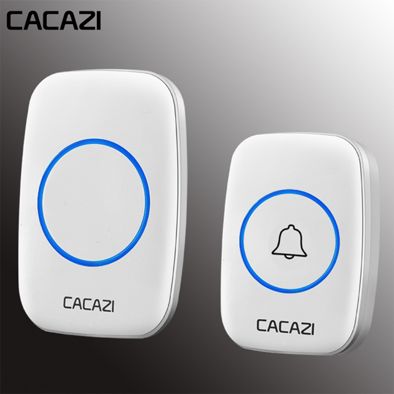 New Home Welcome Doorbell Intelligent Wireless Doorbell 300M Remote UK Plug smart Door Bell Chime
