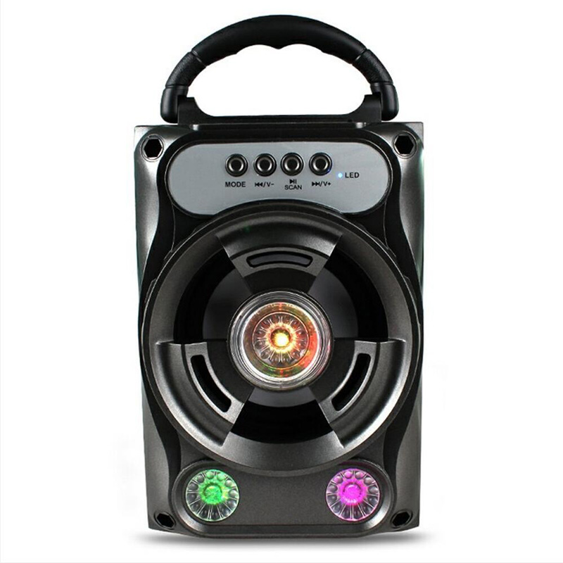 B16 Home Theatre Outdoor Bluetooth Speaker Bass Support Memory Flash Card Gorgeous Coloured Lamp