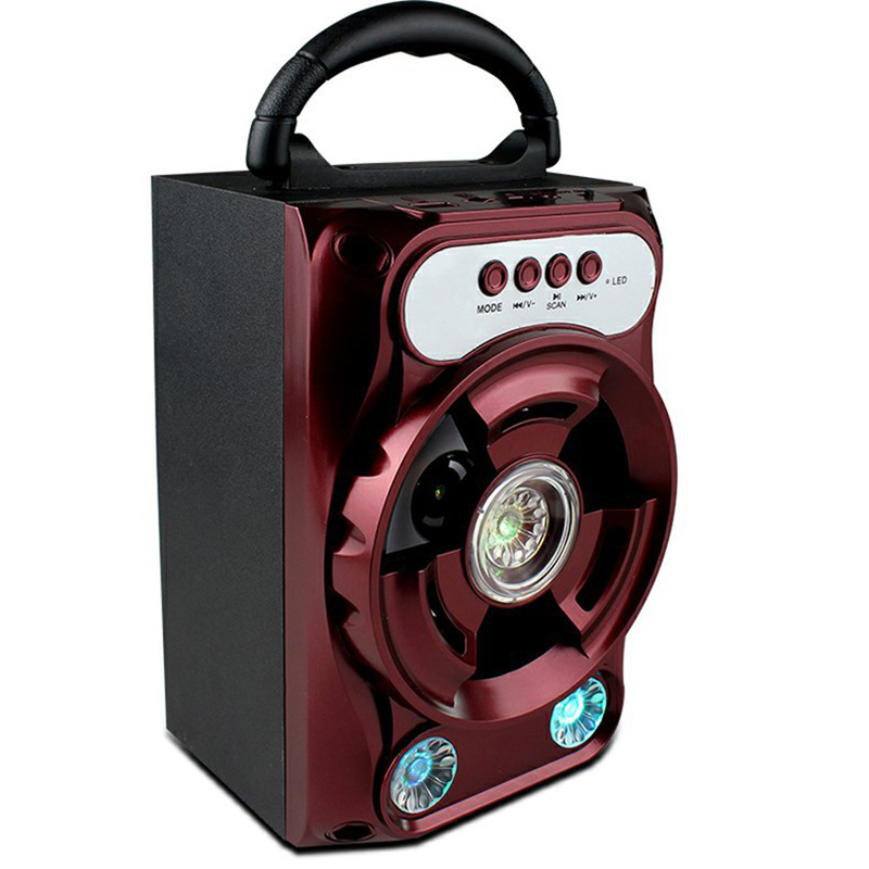 B16 Home Theatre Outdoor Bluetooth Speaker Bass Support Memory Flash Card Gorgeous Coloured Lamp