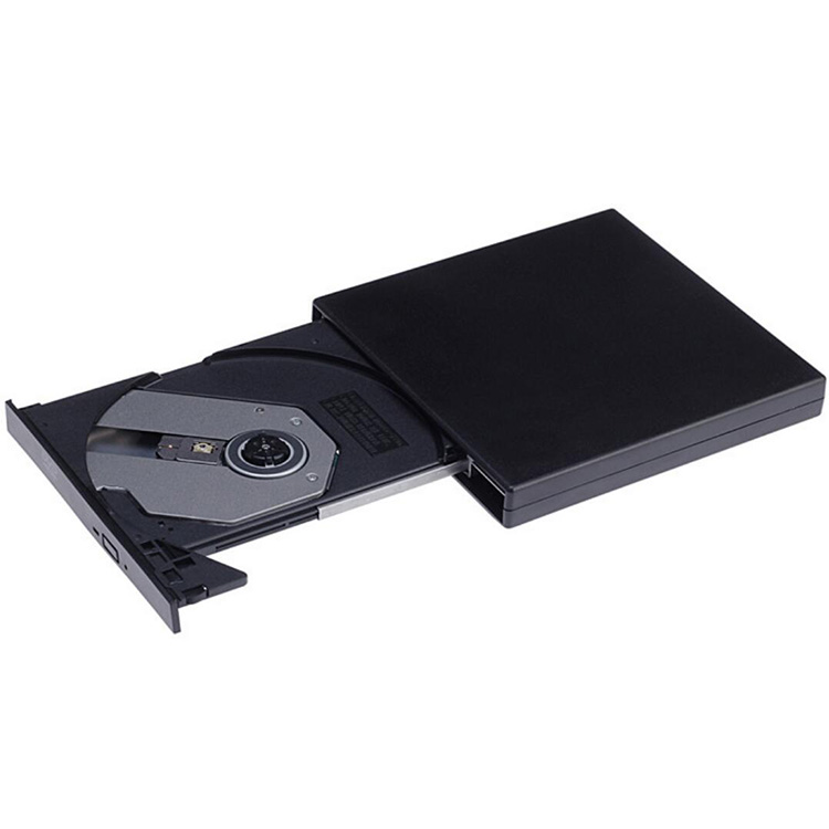 CD-RW/DVD-RW SATA External SliM USB Chip Optical Drive CD DVD ROM Burner Drive for Laptop/Netbook/PC