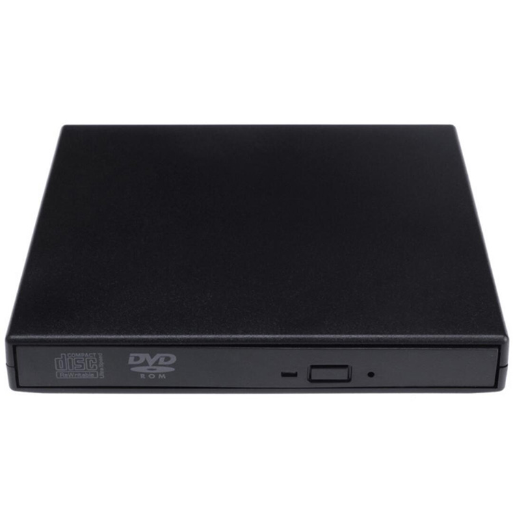 CD-RW/DVD-RW SATA External SliM USB Chip Optical Drive CD DVD ROM Burner Drive for Laptop/Netbook/PC