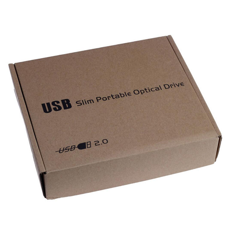 CD-RW/DVD-RW SATA External SliM USB Chip Optical Drive CD DVD ROM Burner Drive for Laptop/Netbook/PC