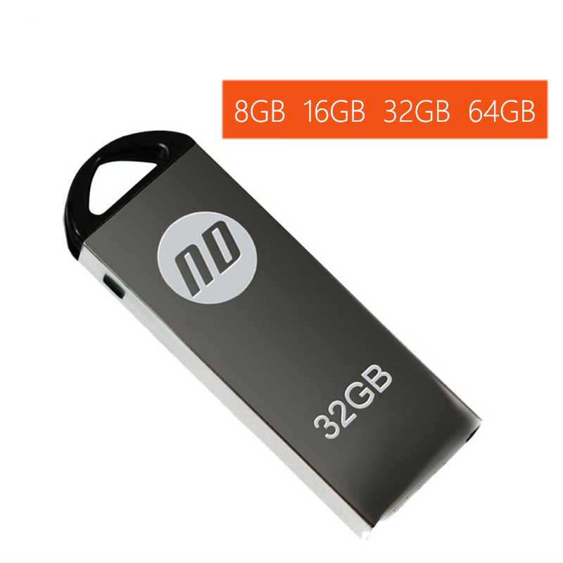 Flash Drive 32GB 64G Portable Memory Cards Large Capacity Rotatable Silver
