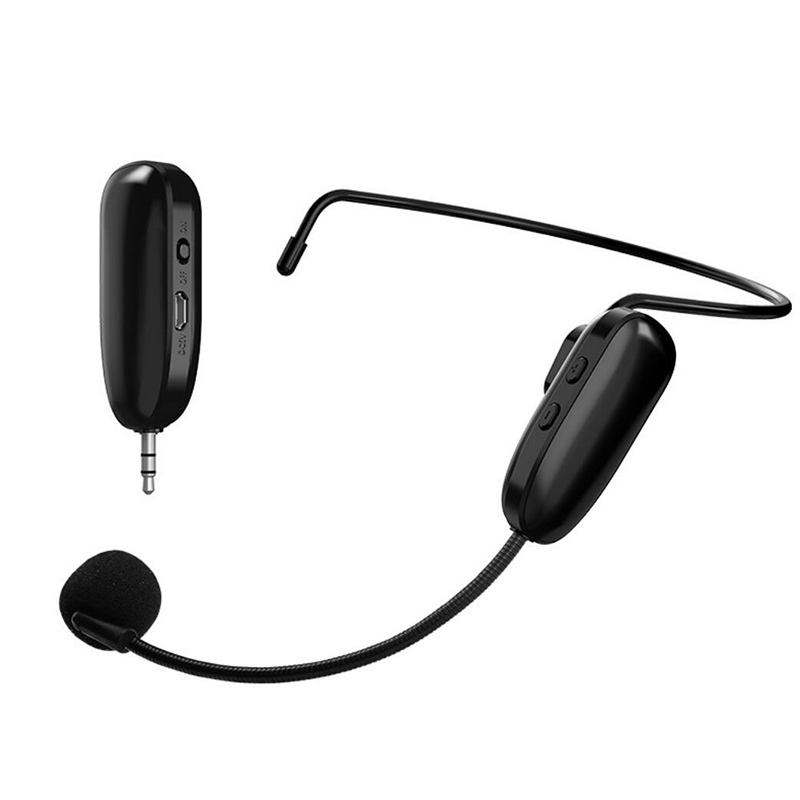 2.4G Wireless Amplification Microphone Wearing Receiving From Distance Teaching Guide Microphone