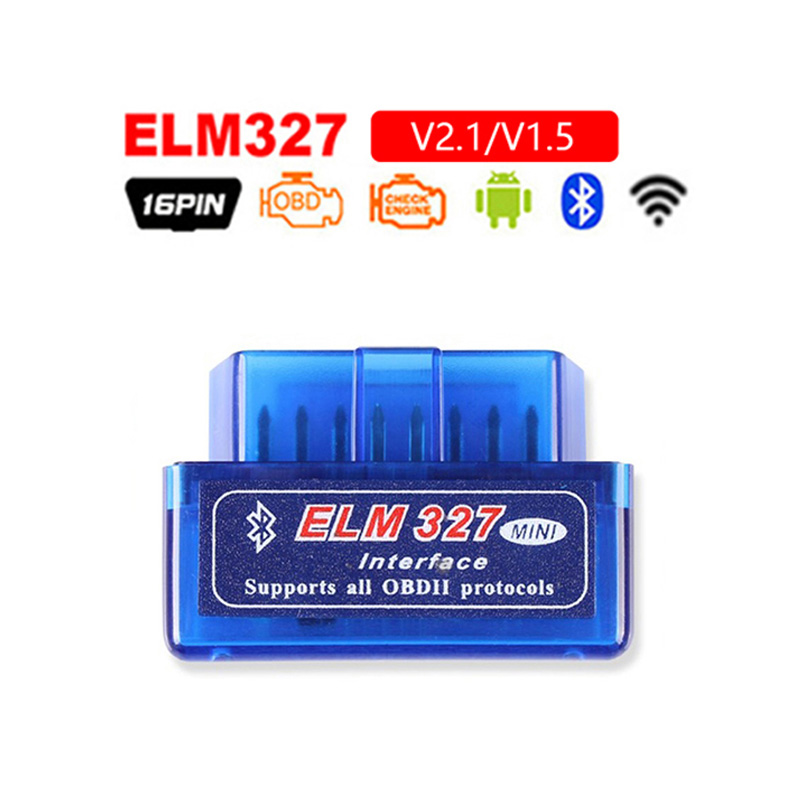 ELM327 Bluetooth OBD2 V2.1 V1.5 Auto Scanner Car Tester Diagnostic Tool for Android Windows Symbian