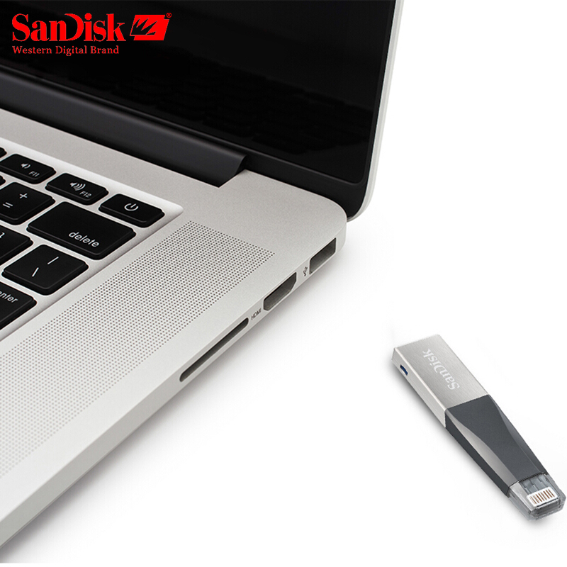 SanDisk USB Flash Drive for iphone ipad and PC 128GB 64GB PENDRIVE 32GB 16GB Original USB3.0 Drive