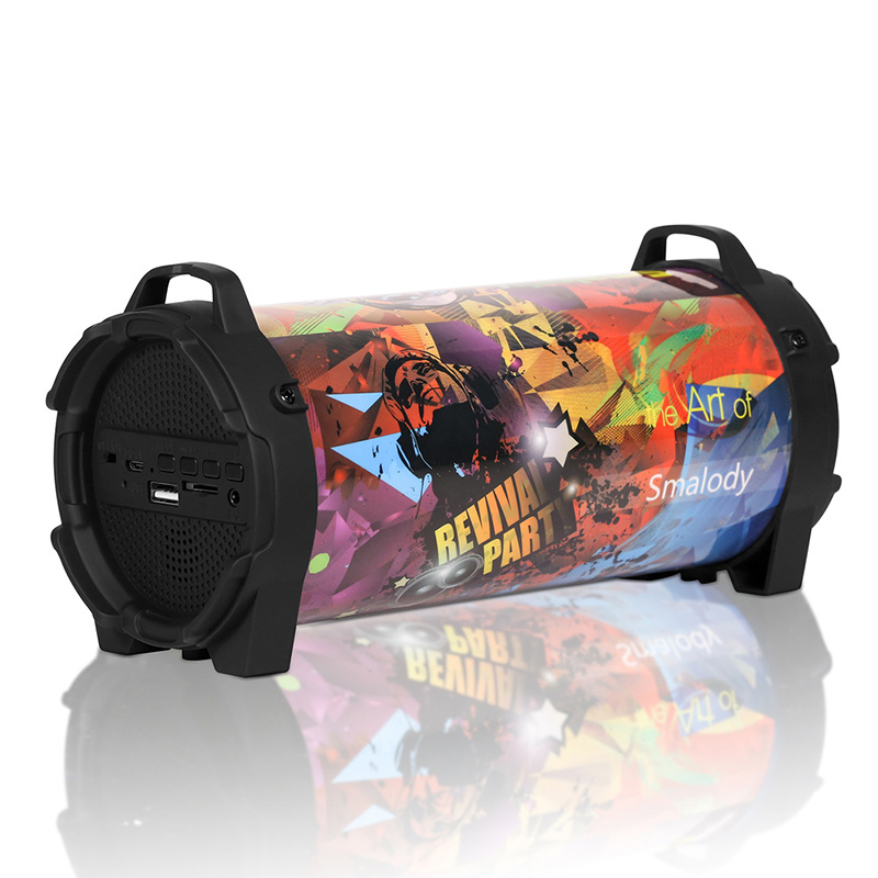 Portable Bluetooth Speaker High-power Subwoofer Bluetooth 5.0 Wireless Connectivity Cannon Speaker