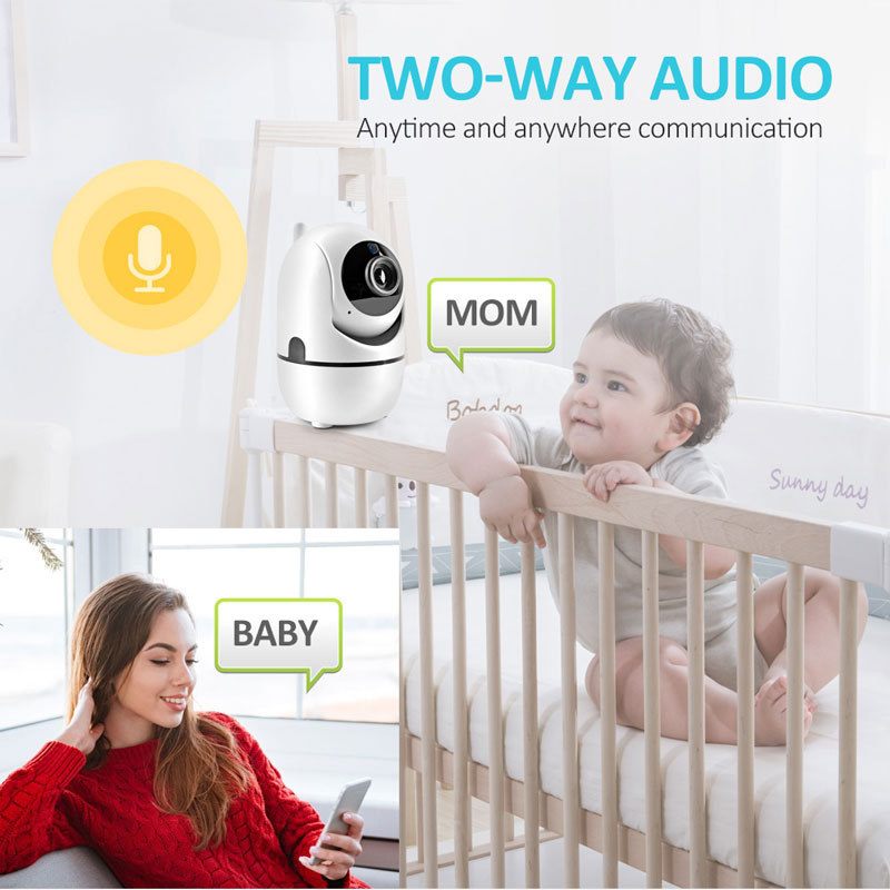 HD 1080P Cloud IP CCTV Camera WiFi Wireless Baby Monitor Night Vision Auto Security Surveillance