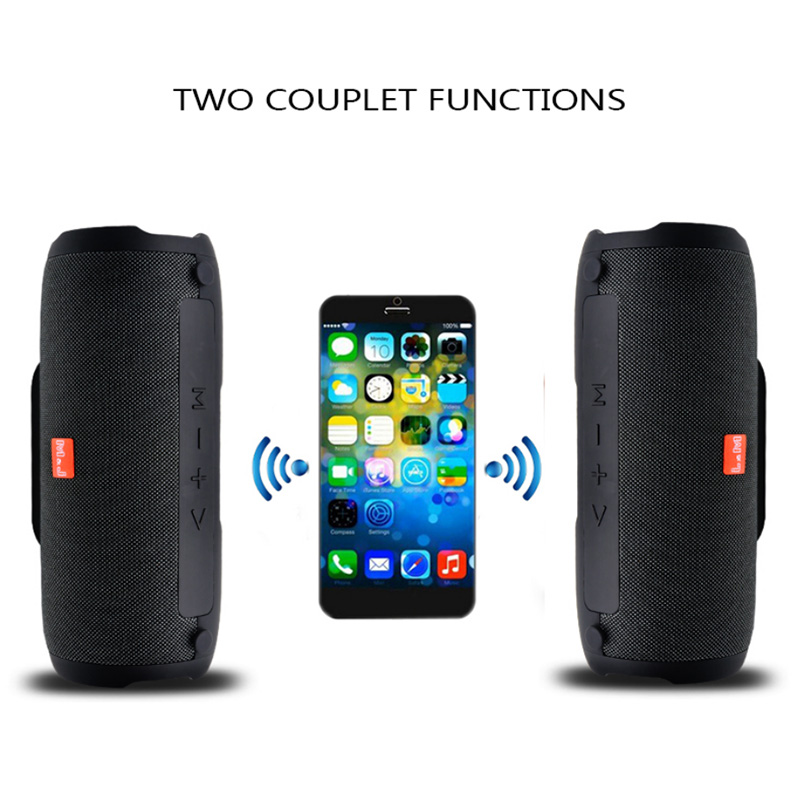 Portable wireless Bluetooth Speaker Stereo big power 10W system TF FM Radio Music Subwoofer Speakers