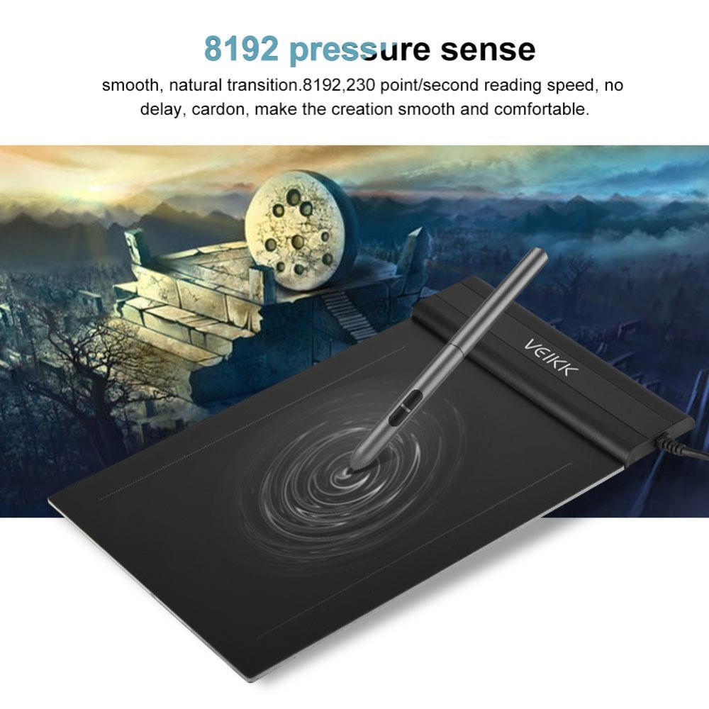 S640 Graphic Drawing Tablets 6X4 Inch Digital Graphics Board