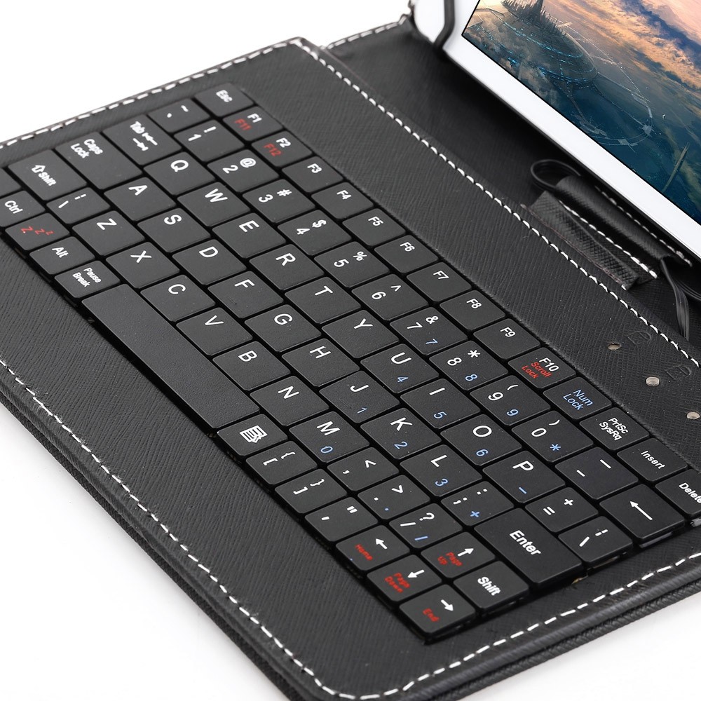 Micro Usb Wire Control Keyboard Cover Case For Tablet 10Inch