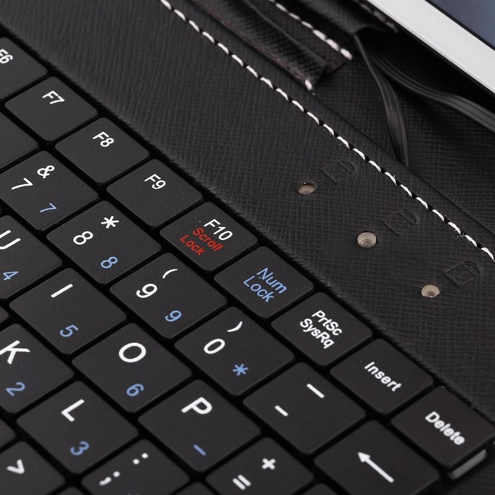 Micro Usb Wire Control Keyboard Cover Case For Tablet 10Inch