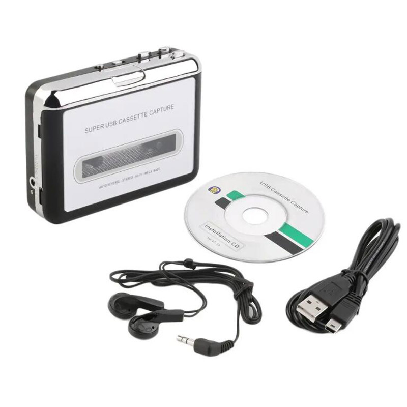 Cassette Player Tape To MP3 Converter Audio Music Player