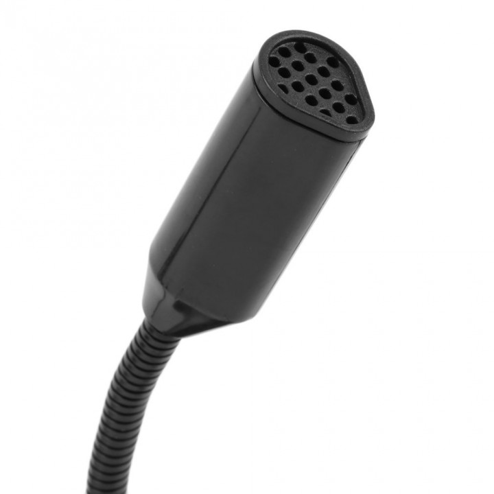 USB Stand Mini Microphone Mic For PC Laptop Notebook Speech