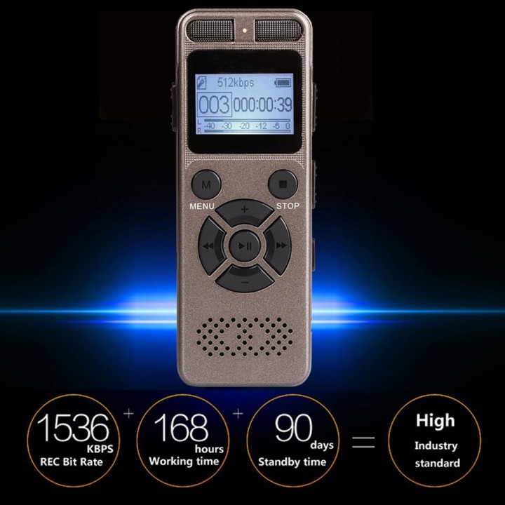 Profession Mini Digital Voice Recorder With Microphone-8GB