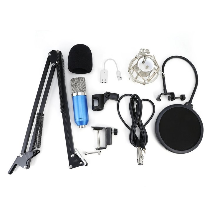 Studio Condenser Microphone Sound Recording Audio Wired