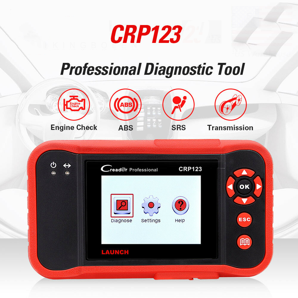 OBD2 Diagnostic Tool Auto Scanner Engine Transmission ABS SRS OBDII Code Reader Automotive Tool