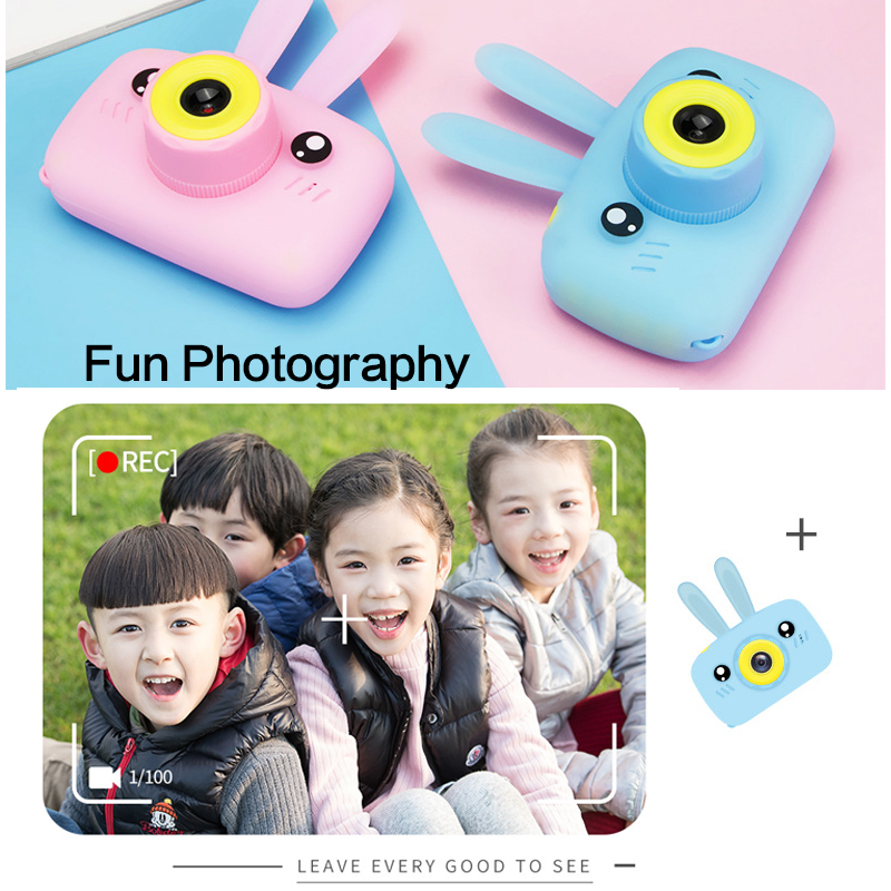 Children Mini Camera Full HD 1080P 12MP Digital Video Photo Camera 2 inch Screen Display Kids Camera
