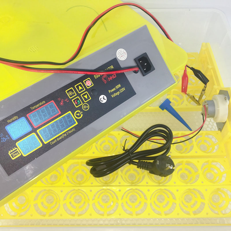 Poultry Hatchery Machine 96 Digital Temperature Full Automatic Egg Incubator for Chicken Duck Parrot