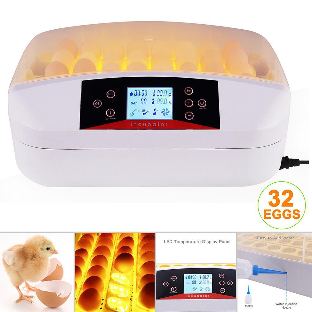 Mini 32 Egg Hatchers Automatic Incubator for Home Birds Quail Brooder