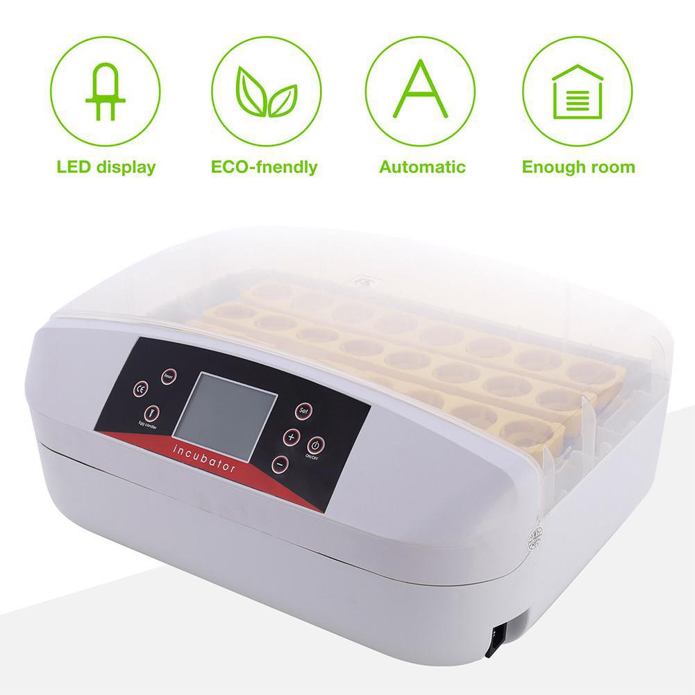 Mini 32 Egg Hatchers Automatic Incubator for Home Birds Quail Brooder