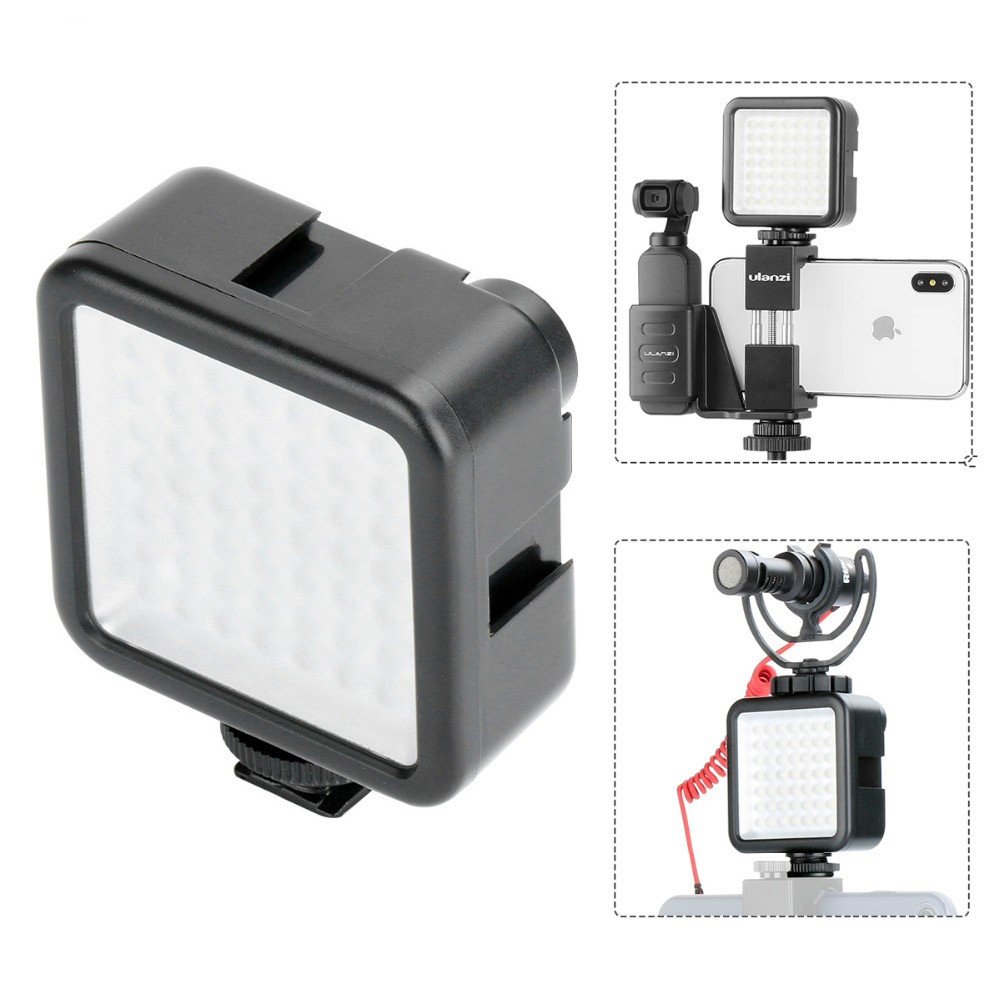 LED Pocket Camera Mini LED Video Light Photography Light for Gopro DJI Osmo Nikon DSLR Cameras