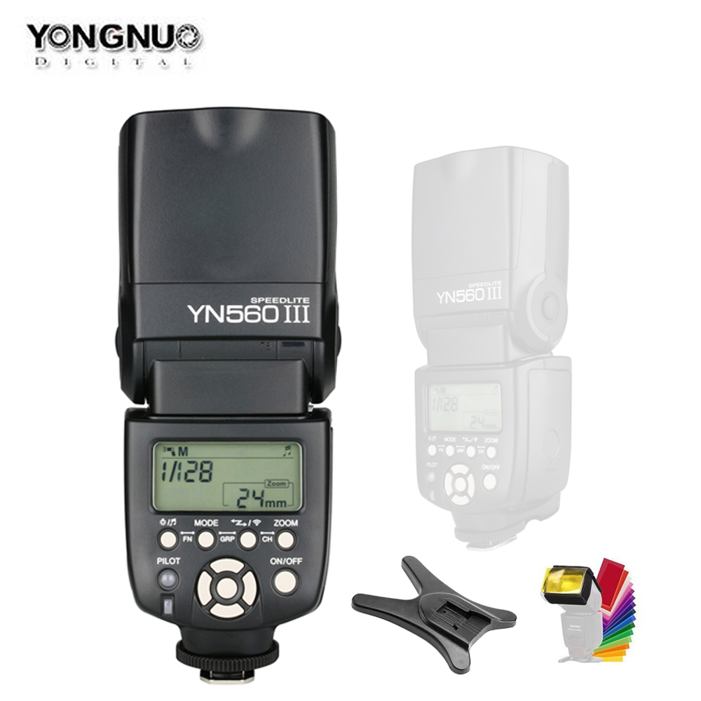 YONGNUO YN560III Wireless Flash Speedlite Speedlight For Canon Nikon Olympus Panasonic Pentax Camera