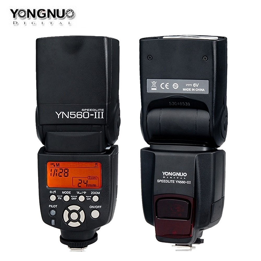 YONGNUO YN560III Wireless Flash Speedlite Speedlight For Canon Nikon Olympus Panasonic Pentax Camera