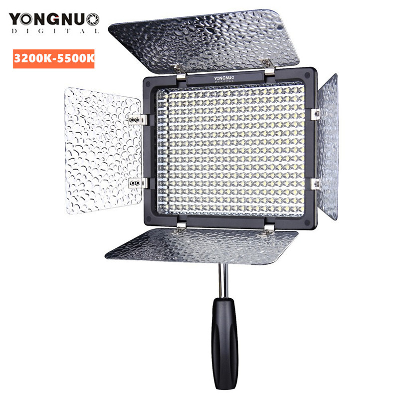 Yongnuo 3200k-5500K LED Video Lights Support AC Adapter &amp; Remote Control APP Control