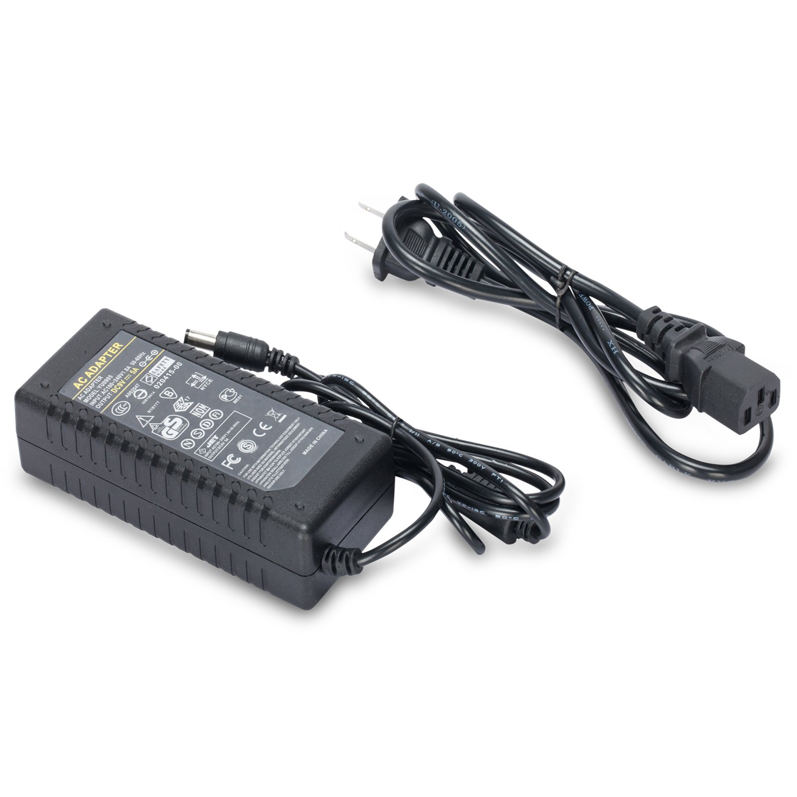 5.5mm DC 9V 5A Power Adapter Charger for Yongnuo YN300 Air, YN300 III