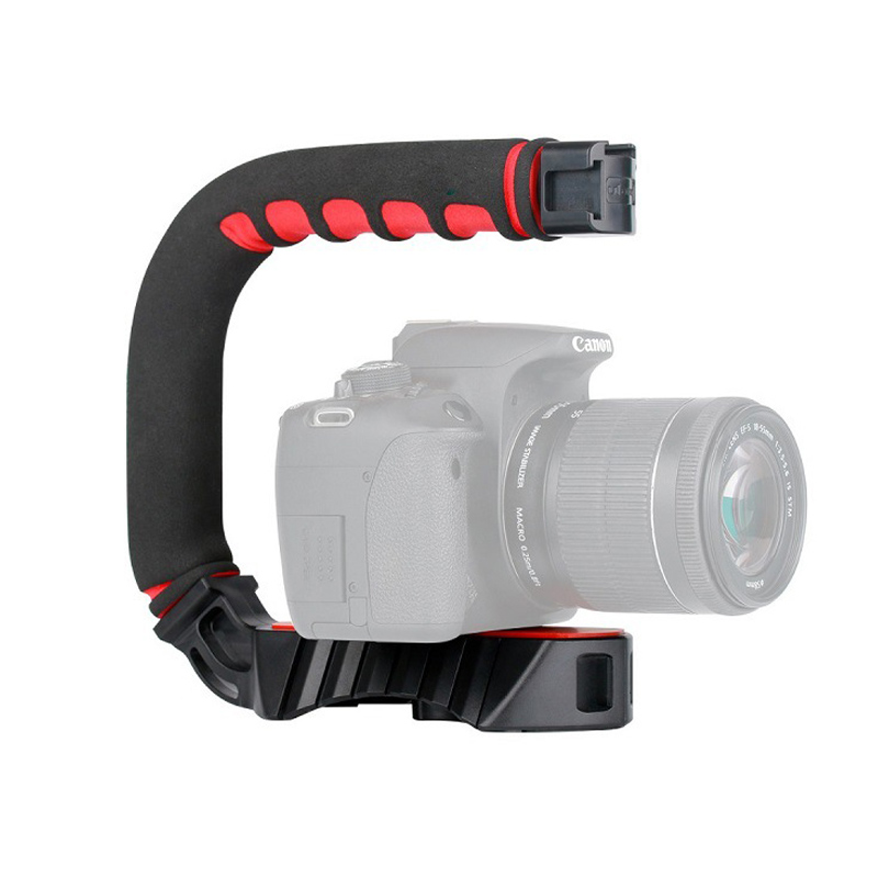 U-Grip Mount Video Stabilizer Handle Video Grip Camera Phone Video Rig Kit for Nikon Canon
