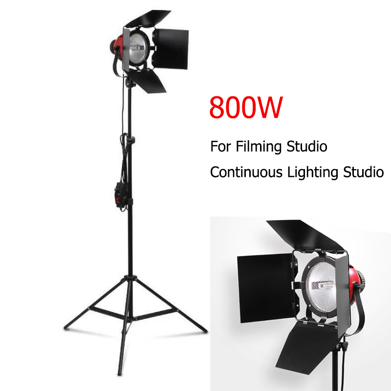 Redhead Light with Brightness Dimmer 800w For Filming Studio Lighting Studio Light Photography