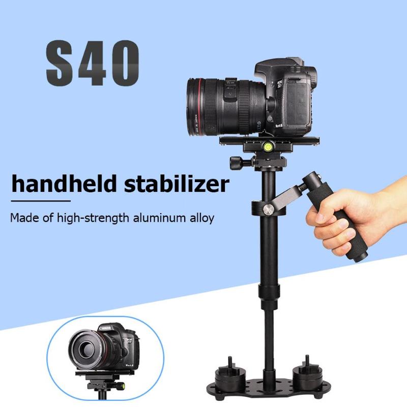 Handheld Aluminum Alloy Video Stabilizer Mount for Phone Canon Nikon DSLR DV AEE DSLR Video Camera