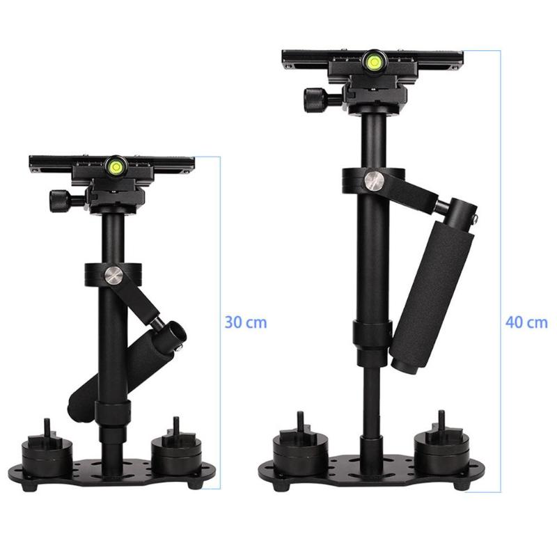 Handheld Aluminum Alloy Video Stabilizer Mount for Phone Canon Nikon DSLR DV AEE DSLR Video Camera