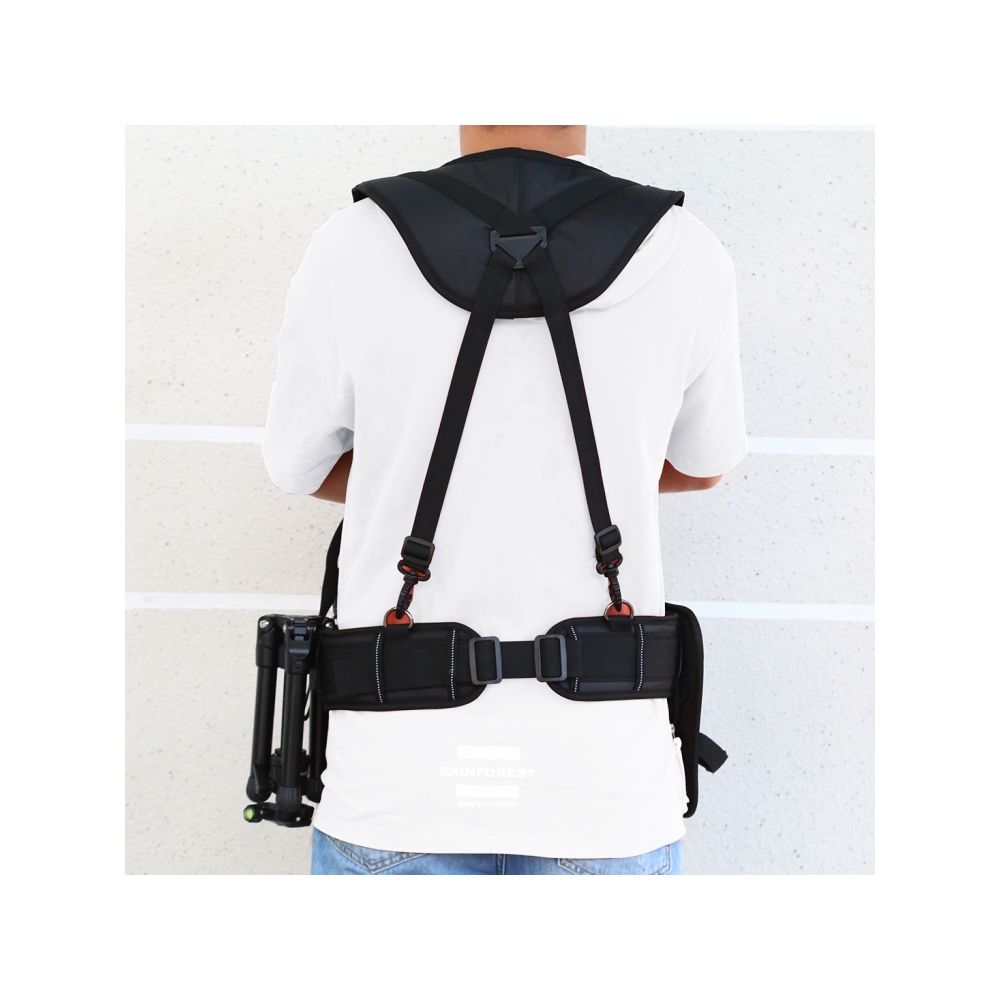 Multi-functional Bundle Double Shoulders Padded Strap Waist Belt Holder Holster For DSLR Cameras